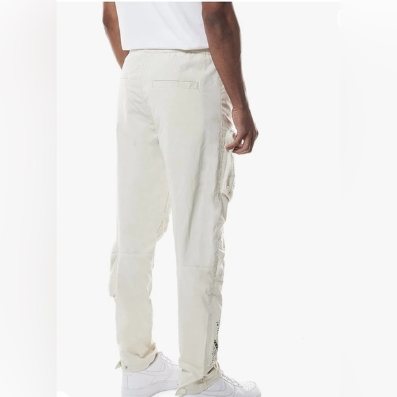 Smoke Rise Men’s XL Printed Utility Nylon Joggers - Picture 3 of 13